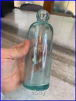 Antique Blob Top Fred Roshirt Bottle Schodack Center Rensselaer County NYC NY