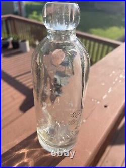 Antique Bottle Fayette City Blob Top New York Bottling Works Excellent See Pics