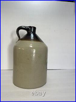 Antique C. Person's & Sons 1 Gal Rye Whiskey Jug Buffalo New York Pre Prohibition