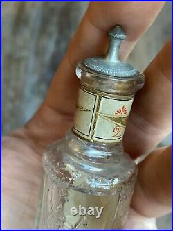 Antique CB Woodworth & Sons NY Bottle BUTTON HOLE BOUQET HANDKERCHIEF EXTRACT