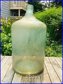 Antique Carboy Queen City Pure Water Buffalo Ny Damage Free Needs Cleaning Stain