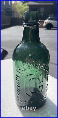 Antique Congress & Empire Spring Co Saratoga New York Congress Bottle
