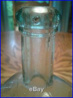 Antique EX RARE aquaDr. Tutt's //Sarsaparilla & Queen's Delight//New York 7.5