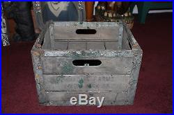 Antique Emmadine Farms New York Milk Bottle Crate Carrier-#1-Country Decor-LQQK