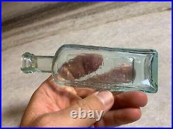 Antique Extract Smart Weed Smartweed Carters Buffalo NY Bottle Applied Top Lip