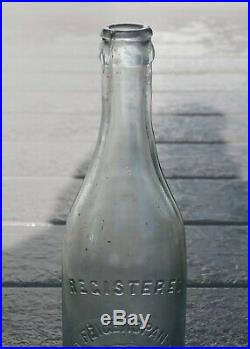 Antique FEIGENSPAN P. O. N. (Pride of Newark) AGENCY Beer Bottle, NEWBURGH, N. Y