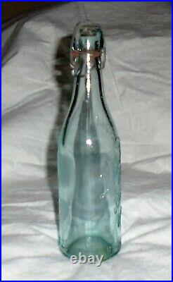 Antique Louis Barbieri Beer Bottle, Blob Top With Intact Stopper Excellent Cond