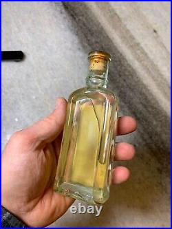 Antique Medicine Bottle Label UNOPENED Dewitt's Golden Liniment CHICAGO NEW YORK