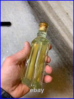 Antique Medicine Bottle Label UNOPENED Dewitt's Golden Liniment CHICAGO NEW YORK