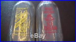 Antique Milk Bottles 8 Bottles from New York and Container