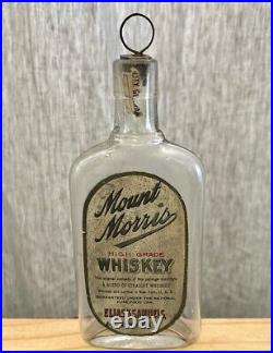 Antique Mount Morris Whiskey Bottle Elias & Samuels Pre Pro Rare Cotton Club