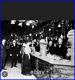 Antique Perfume Bottle Set 3 1900s Richard Hudnut New York Jockey Club Flasks