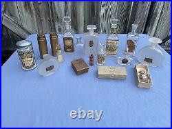 Antique WOODWORTH & Sons ROCHESTER NY GLASS Perfume Bottle Collection 1800-1900s