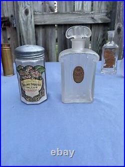 Antique WOODWORTH & Sons ROCHESTER NY GLASS Perfume Bottle Collection 1800-1900s