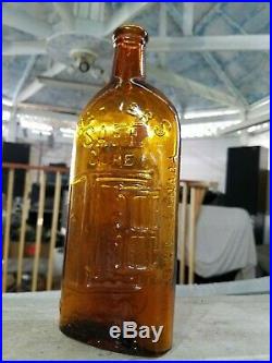 Antique Warner's Safe Cure Medicine Bottle Rochester NY USA ENGLAND CANADA RARE