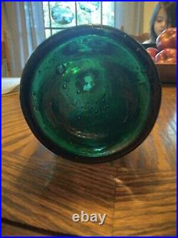 Antique emerald green quartCONGRESS & EMPIRE SPRING CO (E)SARATOGA N. Y. 9.25