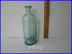 Antique i. P. Med. Lge. 8.75in. Tall dr. Hams aromatic invig. Spirit n. Y. Early 1800s