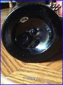 Antique olive black Quart size CLARK & WHITE (C) NEW YORK mineral waterNICE