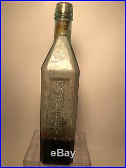 Attic Found Super Rare Unlisted Geo. C. Hubbel's Golden Bitters Hudson, N. Y