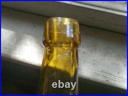 Awesome Citron Yellow Fred Roshirt Schodac Centre, Ny Blob Top Beer Bottle 1890