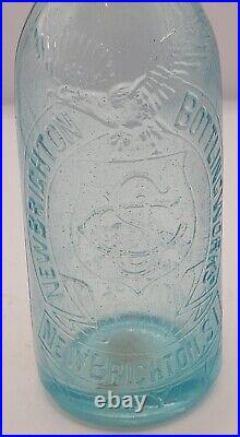 Awesome Embossed Eagle New Brighton Bottling Works New Brighton S. I. Ny Soda