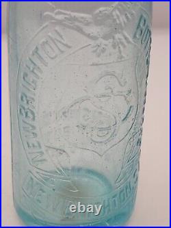 Awesome Embossed Eagle New Brighton Bottling Works New Brighton S. I. Ny Soda