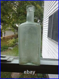 BACH'S AMERICAN COMPOUND AUBURN, N. Y, Pontiled Medicine Bottle