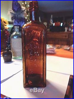 BITTERS STYLE R. S. Co. RHEUMATIC SYRUP 1882 ROCHESTER, N. Y. AMBER N. MINT