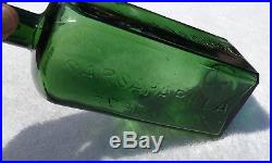 Beautiful 1800's Dr. Townsend's Sarsaparilla Albany Ny, Antique Bitters Bottle