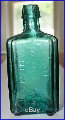 Beautiful Blue Green From the Laboratory of G. W. Merchant Chemist Lockport N. Y