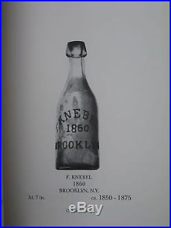 Bottles of Old New York Hard cover Pictoral Guide of New York Bottles