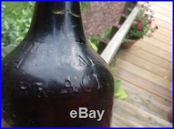 Brown Oak Orchard Acid Springs Mineral Water H. W. Bostwick Act No. 5 Broadway NY