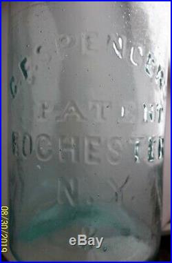 C. F. Spencer's Patent Fruit Jar from New York