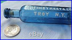 C HEIMSTREET & Co TROY NY antique bottle