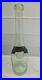 C1890s Lorenz Reich New York, N. Y. Aqua Blown Glass Applied Lip Wine Bottle