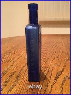CIVIL War Era Dug New York Medical University Bottle Colbalt Blue In Richmond, Va