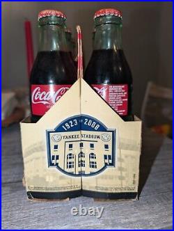 COCA COLA 2008 (1923 2008) New York YANKEE Stadium 6 Pack 8oz Bottle 85th Annv