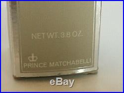 Cachet Cologne Spray Mist Prince Matchabelli 3.8 oz Bottle 3/4 Full NY Vtg Box