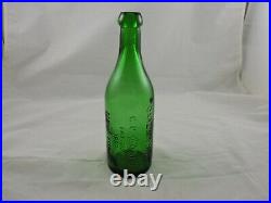 Carl H. Schultz C-p M-s Pat May 1868 New York 7 Up Green Color