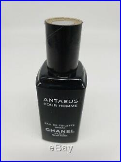 Chanel Antaeus Pour Homme Edt 3.4 Oz Spray Vintagenew York Rare Full Bottle