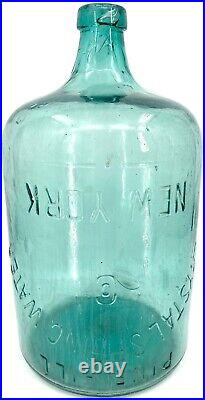 Circa 1910 Pine Hill NY Crystal Spring Water 5 Gallon Jug Catskill Mountains