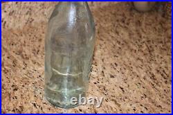 Coca Cola 30 OZ Bottle Rochester, New York, Blue Air Bubbles Very nice bottle