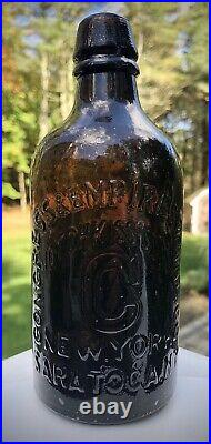Congress & Empire Spring Co Hotchkiss' Sons / C / New York Old Amber Stoddard
