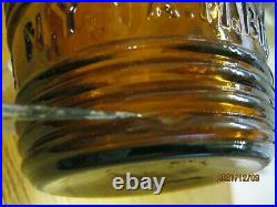 Crudecitron Yellow Amber1848 Bininger & Co. Bourbon Whiskey Barreln. Y