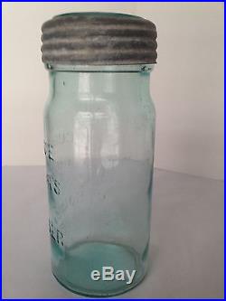 Curtice Brother's Rochester NY vintage fruit jar 24 ounce size unique shape