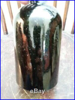 DA Knowlton Saratoga Springs, New York Glass Mineral Water Bottle 1800s