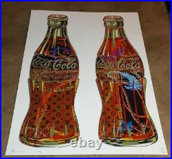 DEATH NYC ltd ed signed LG pop street art print 45x32cm Coca-Cola soda bottles