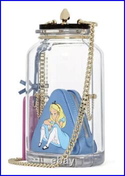 Disney X Kate Spade Alice in Wonderland In a Bottle Crossbody Bag Purse NWT