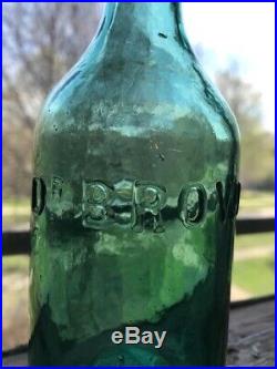 Dr. BROWN (New York) pontiled, soda or mineral water bottle