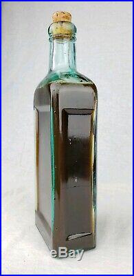 Dr. Kilmers Heart Remedy Binghamton NY Antique Bottle With Contents Attic MINT
